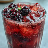 Blackberry Lavender Lemonade Fizz