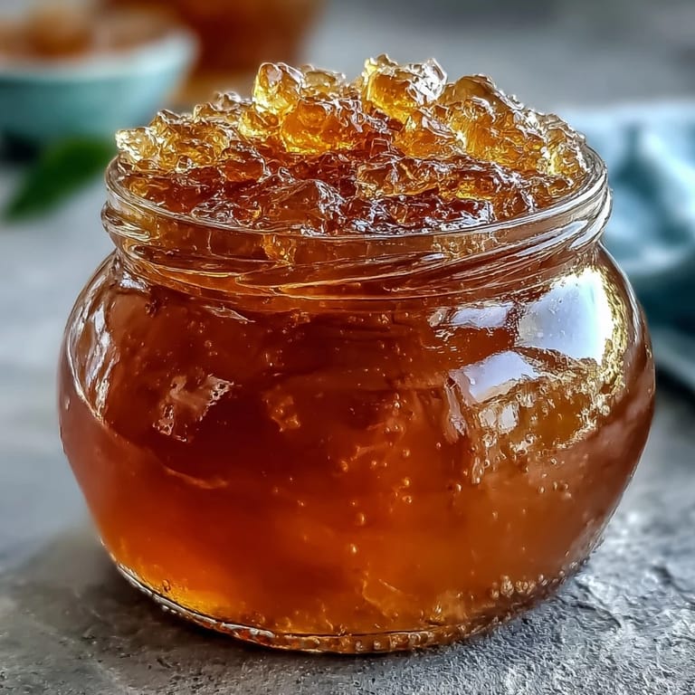 Delicate homemade dandelion jelly in a mason jar, ready to brighten breakfast or dessert with its sunny hue.