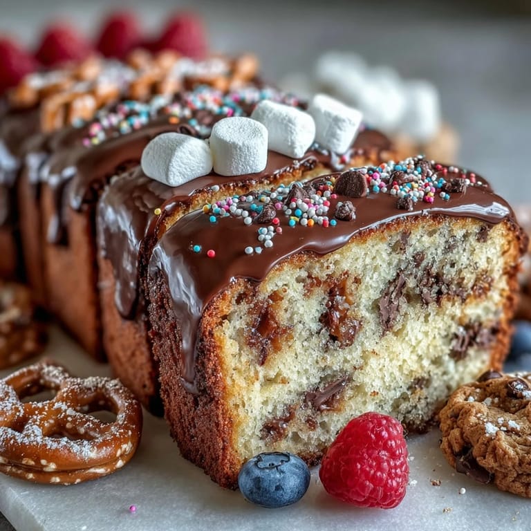 Colorful assortment of sweet treats including lemon loaf, chocolate chip cookies, and berries—ready for your graduation dessert table.